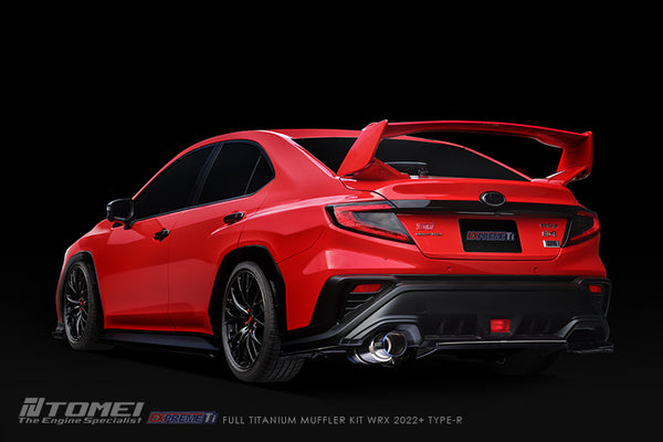 Tomei Expreme Ti Type R Titanium Single Exit Exhaust - Subaru WRX (2022+)