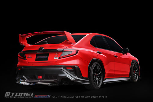 Tomei Expreme Ti Type R Titanium Single Exit Exhaust - Subaru WRX (2022+)