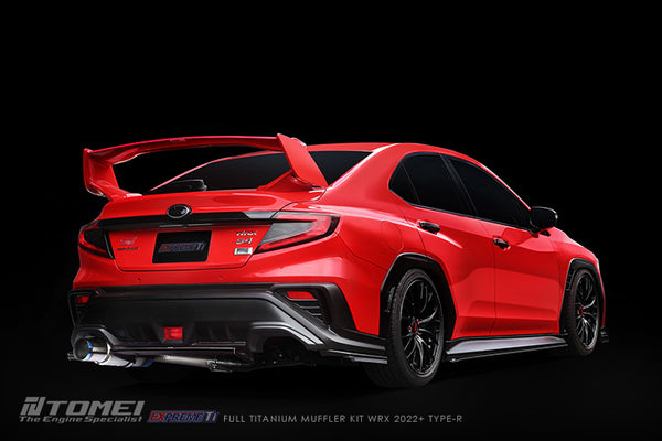 Tomei Expreme Ti Type R Titanium Single Exit Exhaust - Subaru WRX (2022+)