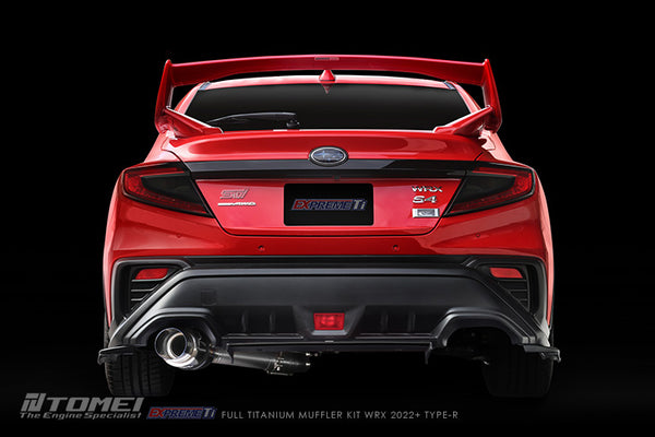 Tomei Expreme Ti Type R Titanium Single Exit Exhaust - Subaru WRX (2022+)