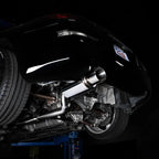 DC Sports Single Exit Exhaust System - Burnt - Nissan Z33 350Z (2003-2009)