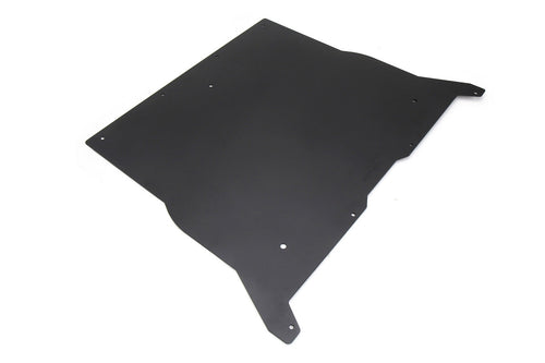 HPS Black Aluminum Front Skid Plate Undertray Protection Shield, SP-101