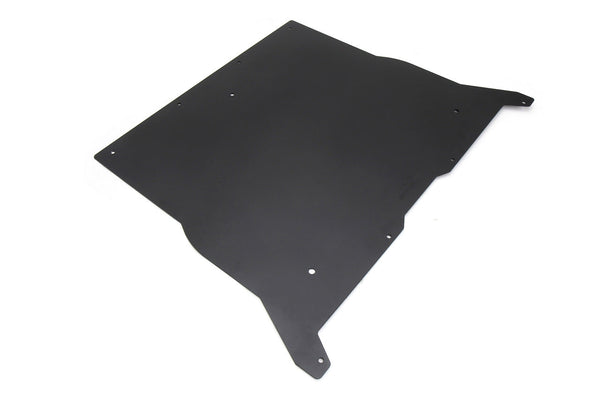 HPS Black Aluminum Front Skid Plate Undertray Protection Shield, SP-101