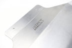 HPS Performance Aluminum Rear Skid Plate Undertray Protection Shield, Polished, SP-102P