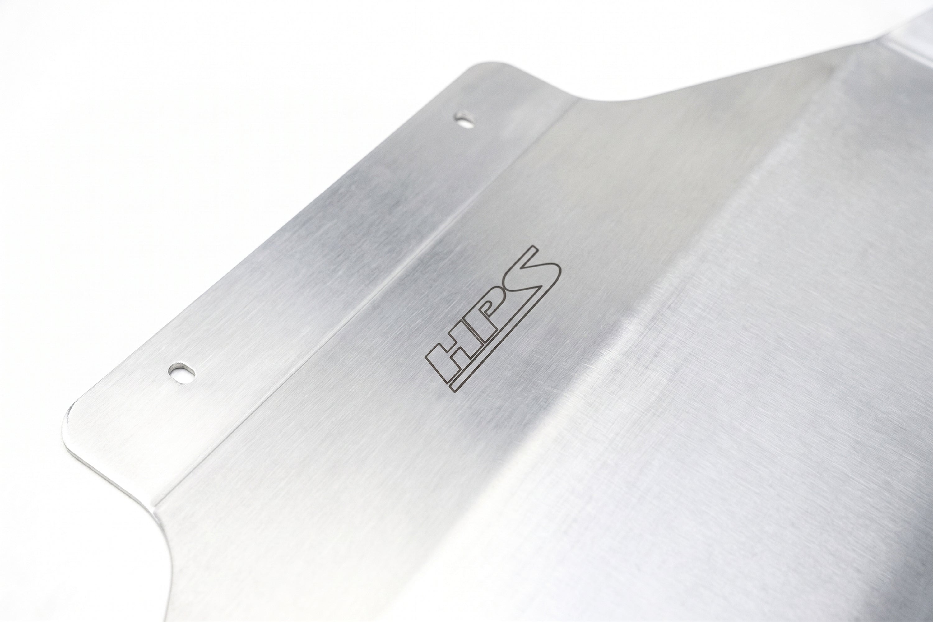 HPS Performance Aluminum Rear Skid Plate Undertray Protection Shield, Polished, SP-102P