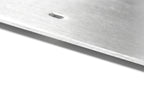 HPS Performance Aluminum Rear Skid Plate Undertray Protection Shield, Polished, SP-102P