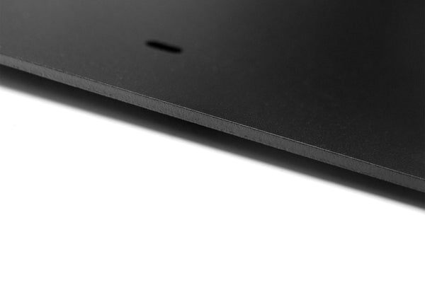 HPS Black Aluminum Rear Skid Plate Undertray Protection Shield, SP-102