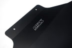 HPS Performance Aluminum Rear Skid Plate Undertray Protection Shield, Black, SP-102