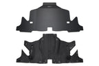 HPS Black Aluminum Rear Skid Plate Undertray Protection Shield, SP-102