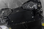 HPS Black Aluminum Rear Skid Plate Undertray Protection Shield, SP-102