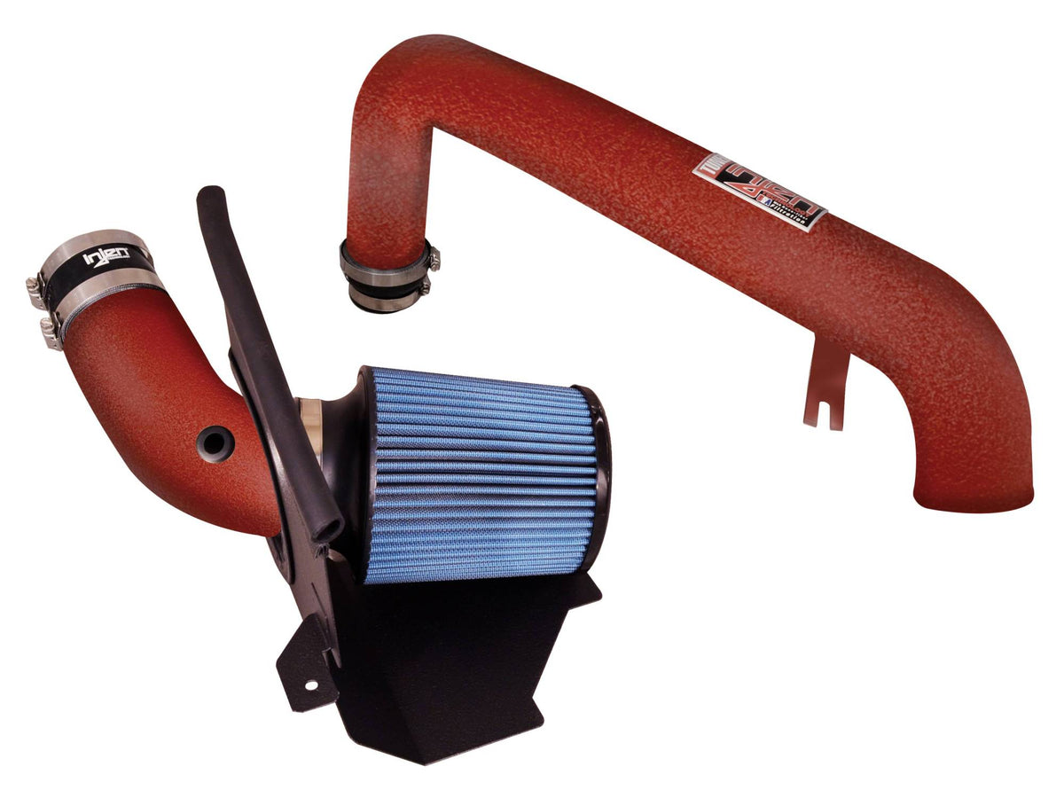 Injen SP Short Ram Cold Air Intake System (Wrinkle Red) - Ford Focus ST 2015-2018