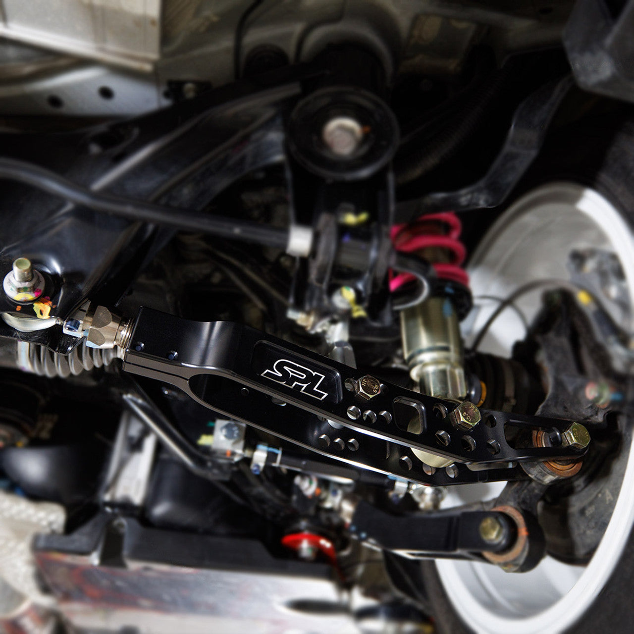 SPL Parts Titanium Adjustable Rear Lower Camber Control Arms - Scion FR-S / Toyota 86 / Subaru BRZ