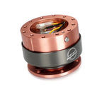 NRG Gen 2 Rose Body w/ Titanium Ring Steering Wheel Quick Release Hub Kit - Universal Fitment