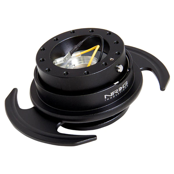 NRG Gen 3.0 Steering Wheel Quick Release Hub Kit - Black