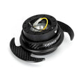 NRG Gen 3.0 Steering Wheel Quick Release Hub Kit - Black Carbon Trim