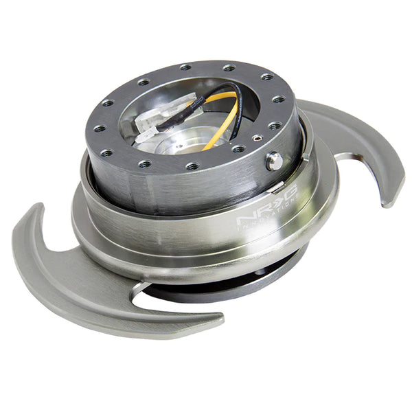 NRG Gen 3.0 Steering Wheel Quick Release Hub Kit - Gun Metal