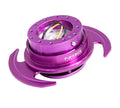 NRG Gen 3.0 Steering Wheel Quick Release Hub Kit - Purple