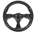 NRG Innovations 320mm Carbon Fiber Sport Steering Wheel
