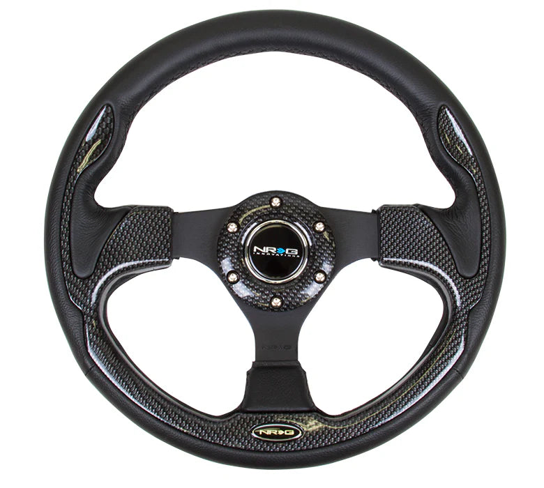NRG Innovations 320mm Carbon Fiber Sport Steering Wheel