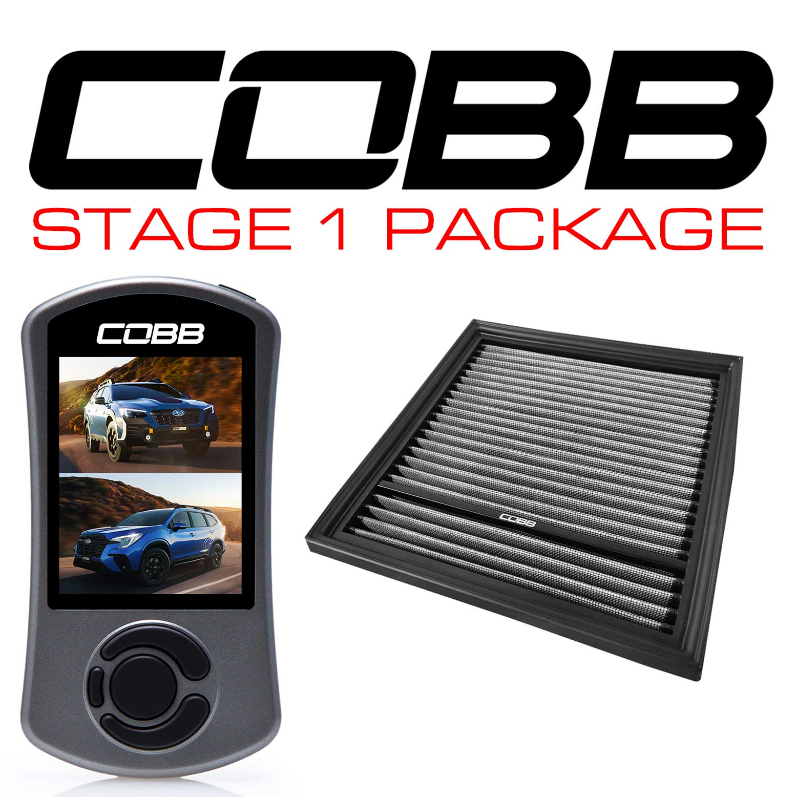 COBB Subaru Intake Tube + High Flow Filter Package Ascent 2019-2026 image 5