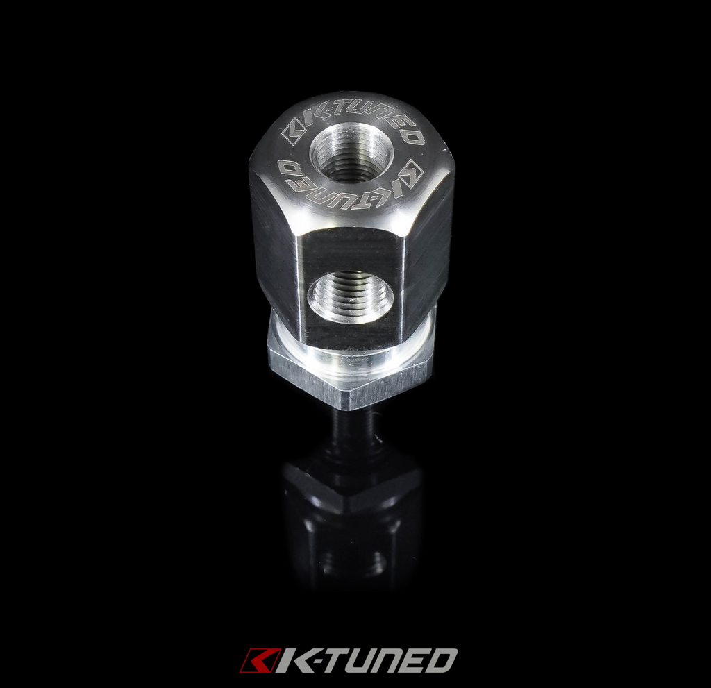 K-Tuned Oil Pressure Sensor Adapter - 1/8 BSPT Thread