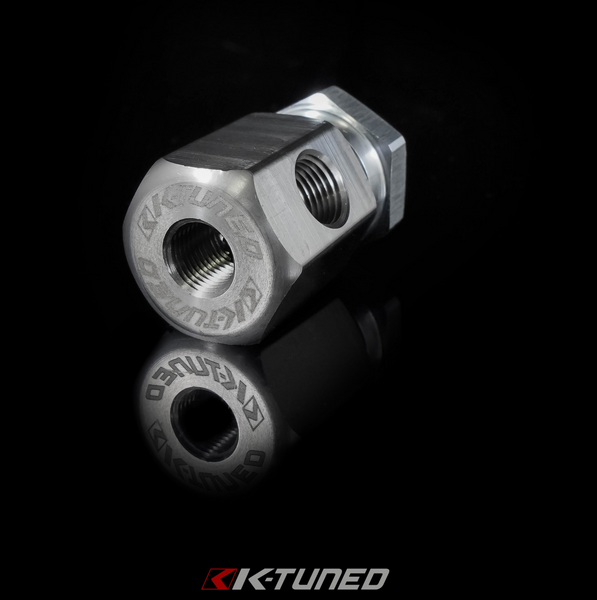 K-Tuned Oil Pressure Sensor Adapter - 1/8 BSPT Thread