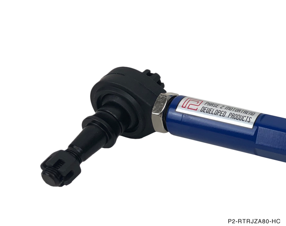 P2M Adjustable Rear Toe Rods - Toyota Supra JZA80 MK4 (1993-1998) - P2-RTRJZA80-HC