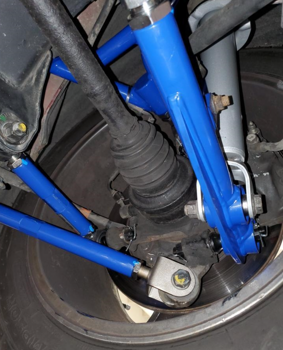 P2M Adjustable Rear Toe Rods - Toyota Supra JZA80 MK4 (1993-1998) - P2-RTRJZA80-HC