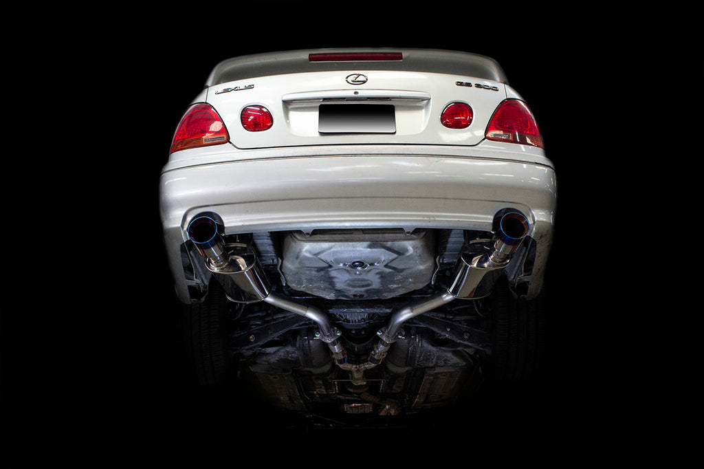 ISR Performance MBSE Dual Exhaust (Blue Tip) - Lexus GS300 JZS1 / UZS1 (1998-2005)