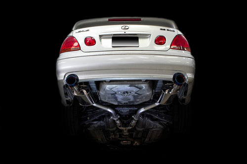 ISR Performance MBSE Dual Exhaust (Blue Tip) - Lexus GS300 JZS1 / UZS1 (1998-2005)