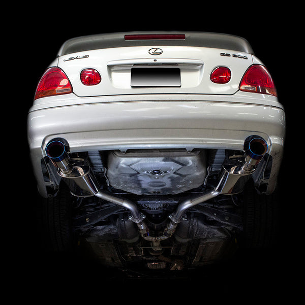 ISR Performance MBSE Dual Exhaust (Blue Tip) - Lexus GS300 JZS1 / UZS1 (1998-2005)