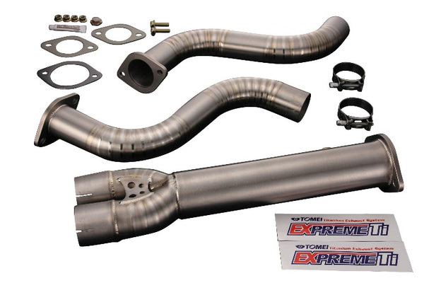 Tomei EXPREME Ti Full Titanium Mid Y Pipe - Nissan Z33 Z34 350Z 370Z