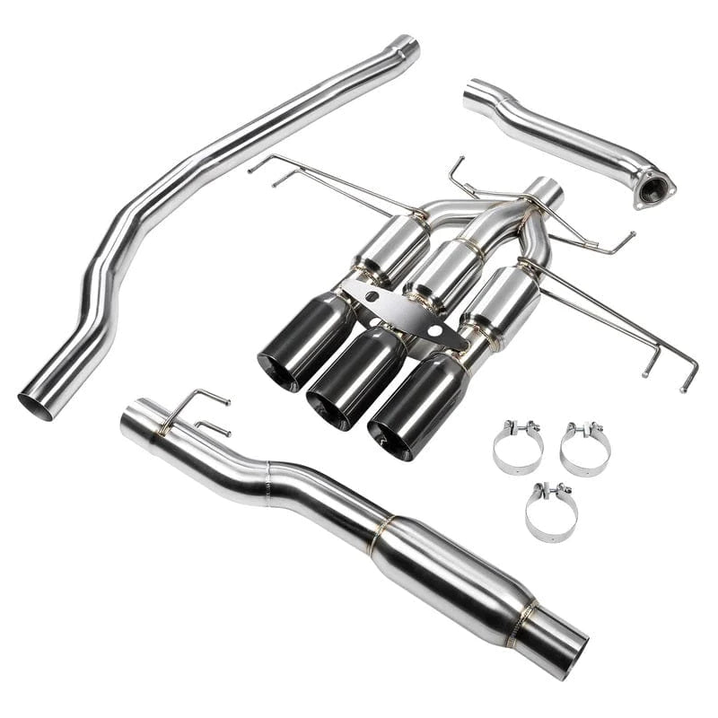 DC Sports Black Tip Exhaust System - Honda Civic Type R FK8 (2017-2021)