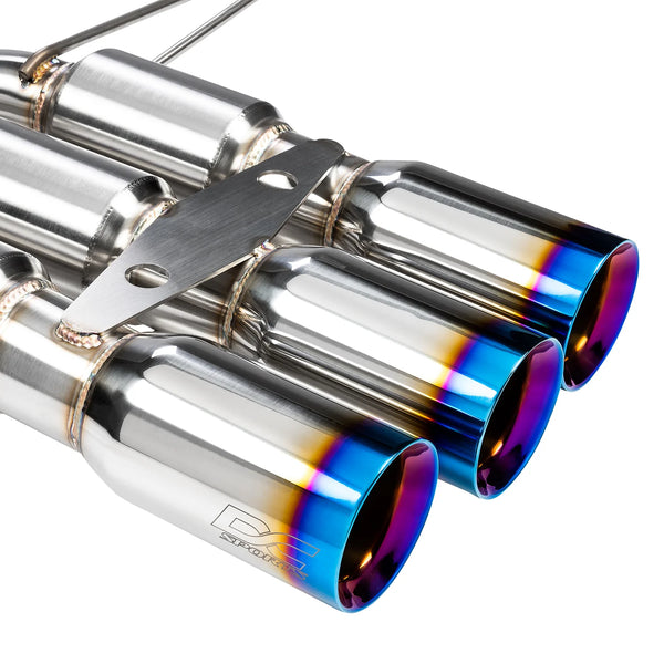 DC SPORTS BURNT TIP EXHAUST SYSTEM - HONDA CIVIC TYPE-R FK8 (2017-2021)