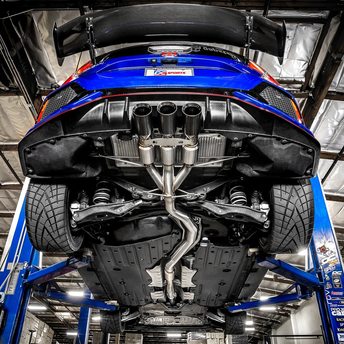 DC Sports Burnt Tip Exhaust System - Honda Civic Type R FK8 (2017-2021)