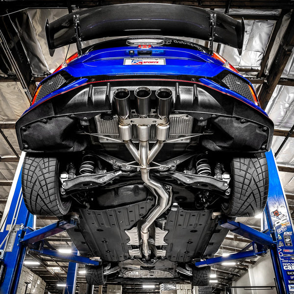 DC SPORTS BURNT TIP EXHAUST SYSTEM - HONDA CIVIC TYPE-R FK8 (2017-2021)