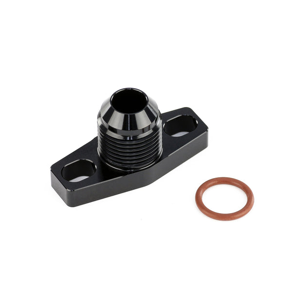 HPS Performance -10 Male Turbo Drain Aluminum Flange Adapter