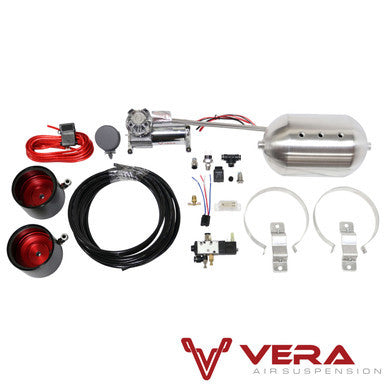 TruHart StreetPlus Coilovers w/ Front Air Cups + Gold Control System TH-T806-VACF-20+TH-ACK02 image 2