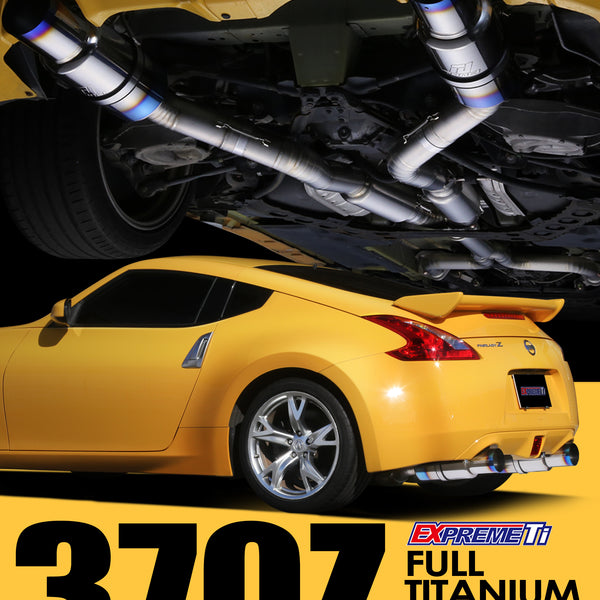 Tomei Type-D Expreme Ti Titanium Dual Exit Exhaust - Nissan Z34 370Z (2009-2021)