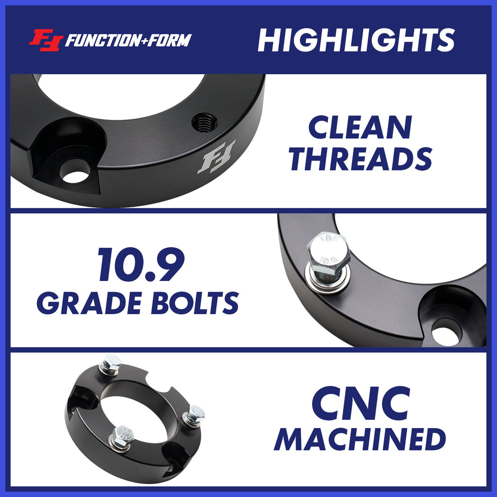 78807095.02-2 - Function & Form 2 inch Front Leveling Kit - Toyota 4Runner (1995-2002) - View 6