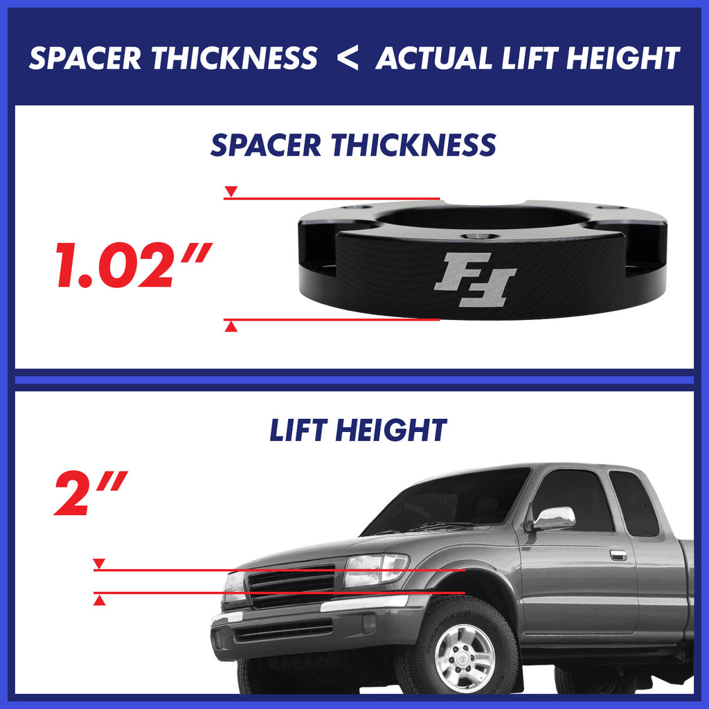 78807095.02-2 - Function & Form 2 inch Front Leveling Kit - Toyota 4Runner (1995-2002) - View 7