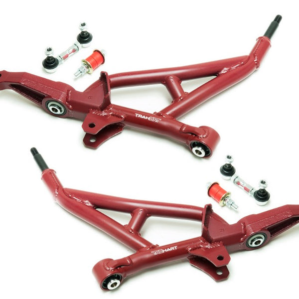 Truhart Front Lower Control Arms + Endlinks W/ Pillowball Bushings - Honda Civic EG (1992-1995)