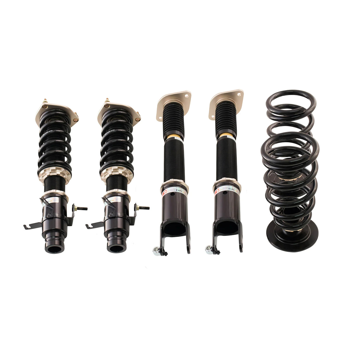 V-04-BR - BC Racing BR Bucket Coilovers - Infiniti G35x Sedan (2003-2006)
