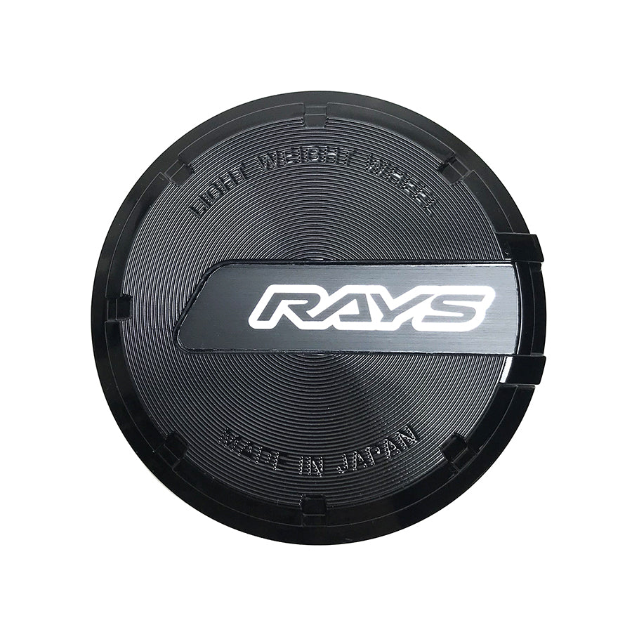 Rays Gram Lights 57CR / 57DR Center Cap - Black / Black - Set of 4