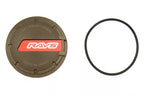 Rays Gram Lights 57CR / 57DR Center Cap - Red / Bronze - Set of 4