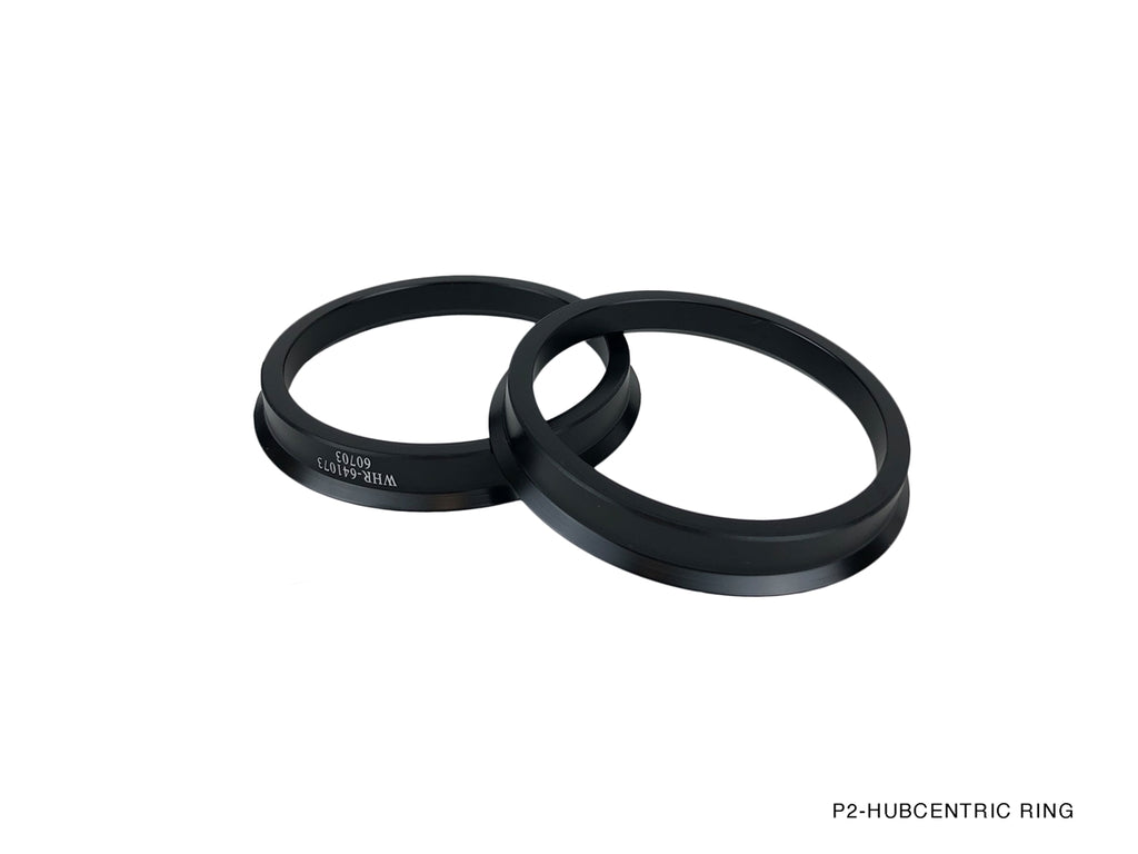 WHR-671073 - Aluminum Wheel Hubcentric Rings - 67.1 -> 73mm - View 1