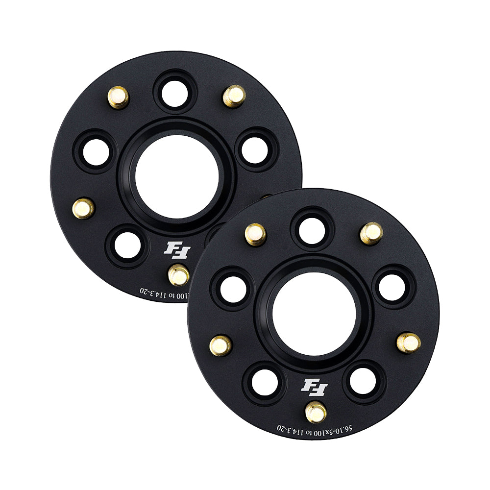 WSTXX.5610-5 - Function & Form HubCentric Studded Wheel Adapter 5×100 to 5×114.3 (Pair) - View 1
