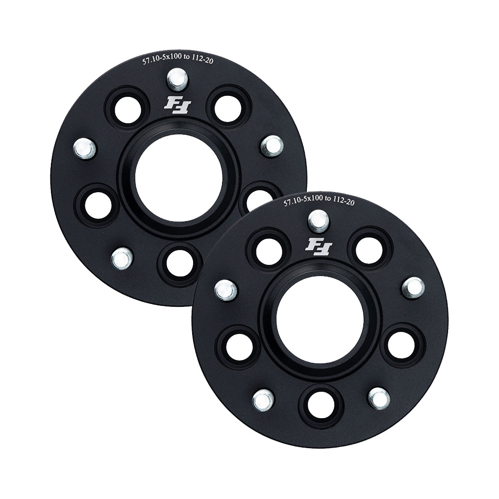 WSTXX.5710-5 - Function & Form HubCentric Studded Wheel Adapter 5×100 to 5×112 (Pair) - View 1