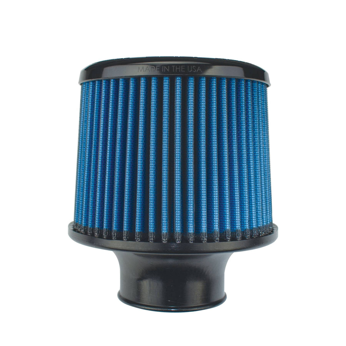 Injen Technology SuperNano-Web Air Filter - 2.50" Flange ID, 6" Base / 5" Media Height / 5" Top *NOTE: Due to the redesign of the current Inertia top, ALL FILTERS WILL INCLUDE A CLOSED, FLAT TOP TILL FURTHER NOTICE