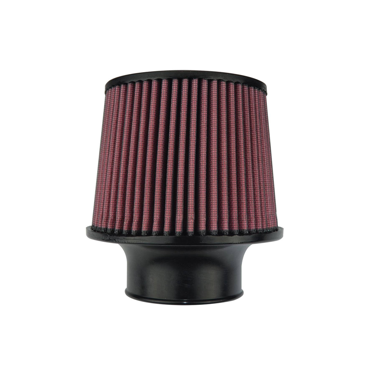 Injen Technology 8-Layer Oiled Cotton Gauze Air Filter - 3.00" Flange ID, 6" Base / 5" Media Height / 5" Top *NOTE: Due to the redesign of the current Inertia top, ALL FILTERS WILL INCLUDE A CLOSED, FLAT TOP TILL FURTHER NOTICE